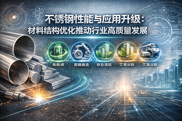 不锈钢性能与应用升级：材料结构优化推动行业高质量发展 