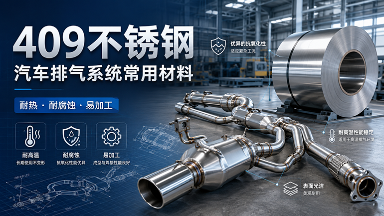 409不锈钢为什么大量用于汽车排气系统？从材料性能到采购验收全面解析 