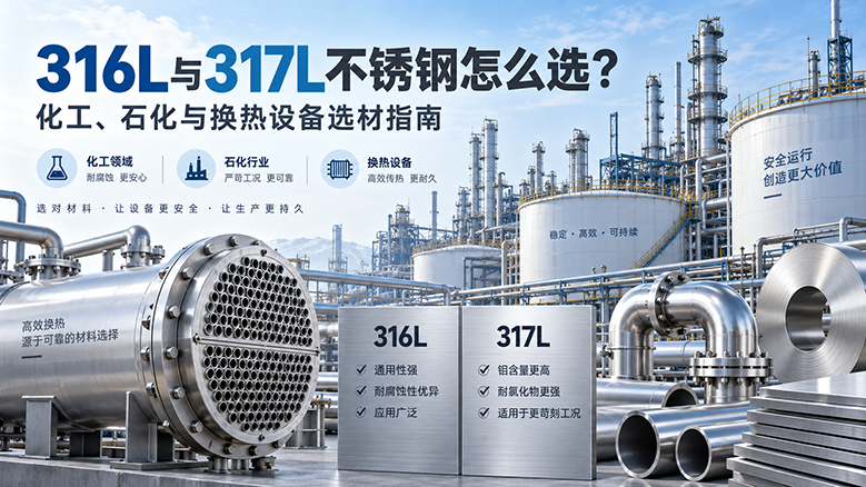 316L与317L不锈钢怎么选？化工、石化与换热设备选材指南 