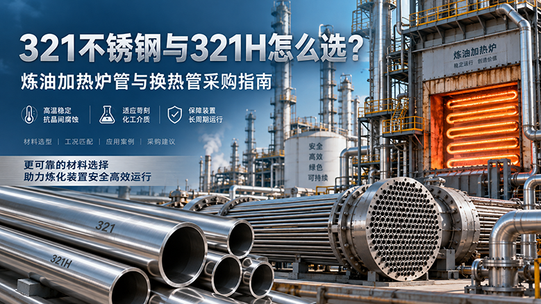321不锈钢与321H怎么选？炼油加热炉管与换热管采购指南 