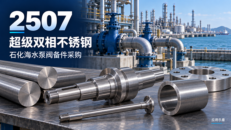 2507超级双相不锈钢泵阀备件：石化海水系统采购要点 
