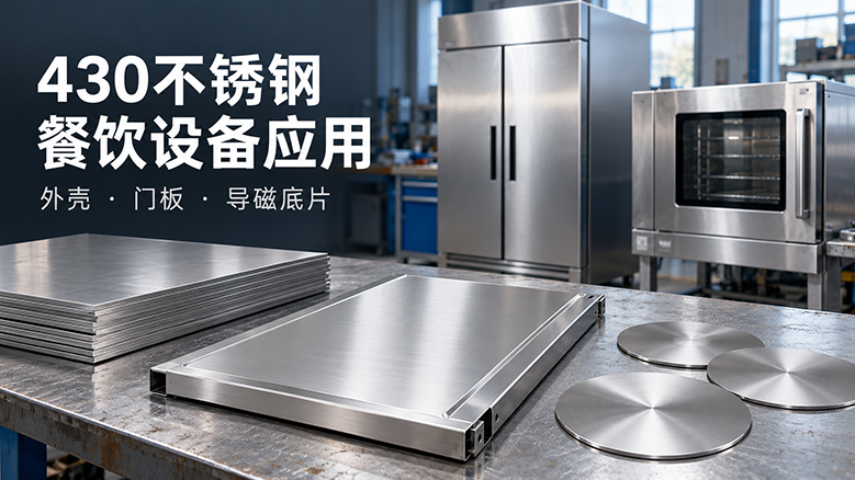 430不锈钢在食品餐饮设备中的应用：外壳、门板与导磁底片怎么选？ 