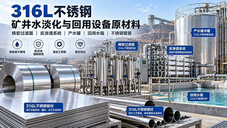 316L不锈钢用于矿井水反渗透淡化设备：选材与采购指南 